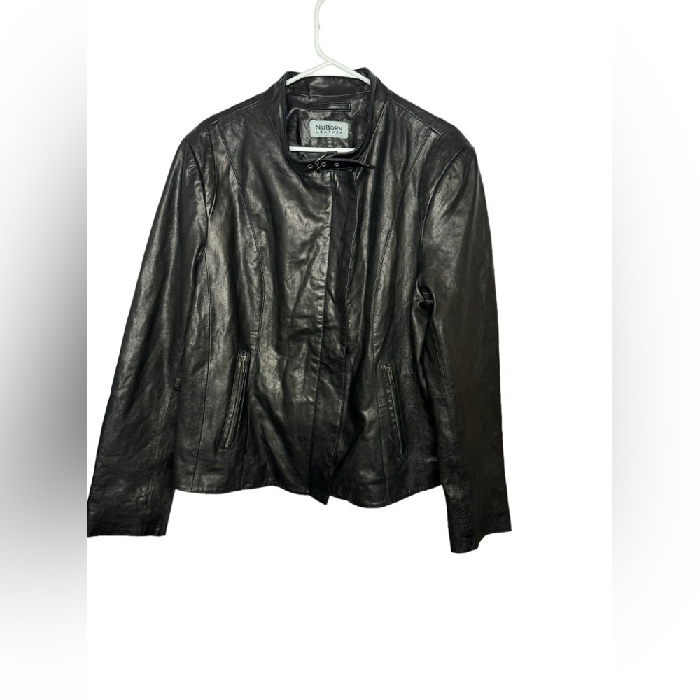 Nuborn | Genuine Leather Jacket size 2XL - Picture 1 of 8